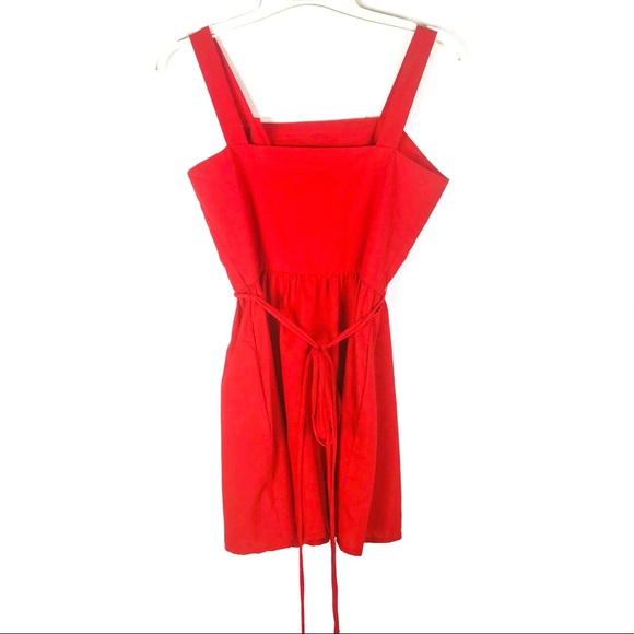 Vintage red smock top - Picture 4 of 8